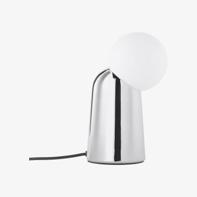 La Redoute Bolado Metal and Opaline Glass Table Lamp