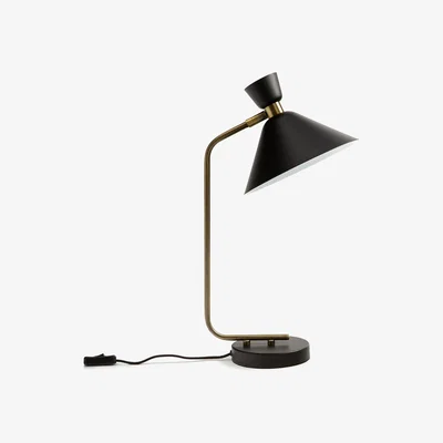 La Redoute Zoticus Table Lamp in Aged Brass