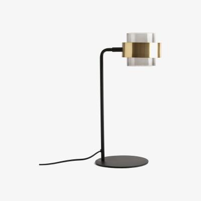La Redoute Botello Glass and Metal Table Lamp