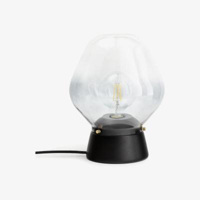 La Redoute Nasoa Table Lamp in Glass and Wood