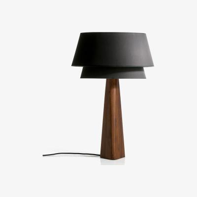La Redoute Nestwood Solid Oak Table Lamp Base in Walnut