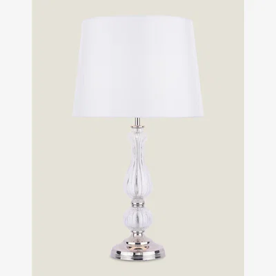 Marks & Spencer Laura Ashley Bradshaw Table Lamp - Silver, Silver