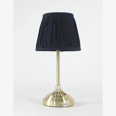 Marks & Spencer M&S Naomi Rechargable Table Lamp - Navy, Navy