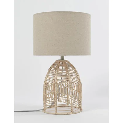 Marks & Spencer M&S Rattan Table Lamp - Natural, Natural