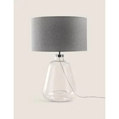 Marks & Spencer M&S Olsen Glass Table Lamp - Clear, Clear