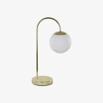 Marks & Spencer M&S Opal Globe Table Lamp - White, White