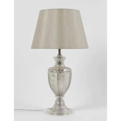 Marks & Spencer M&S Mercury Urn Table Lamp - Silver Mix, Silver Mix