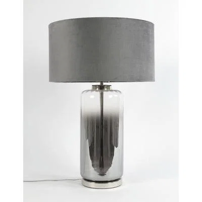 Marks & Spencer M&S Metallic Ombre Large Table Lamp - Silver Mix, Silver Mix