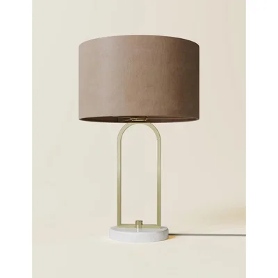 Marks & Spencer M&S Melrose Table Lamp - Latte, Latte,Mink