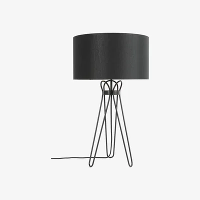 Marks & Spencer M&S Hairpin Tripod Table Lamp - Copper, Copper,Black Mix