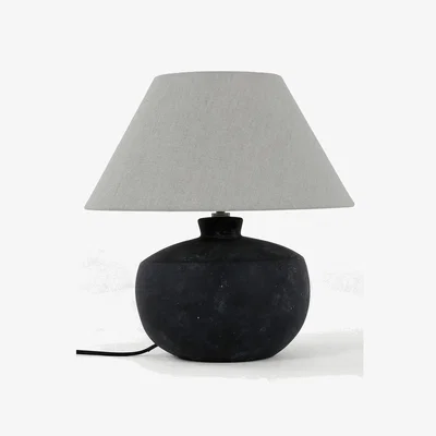 Marks & Spencer M&S Roma Urn Table Lamp - Black, Black