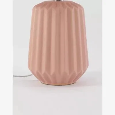 Marks & Spencer M&S Geometric Table Lamp - Blush Pink, Blush Pink