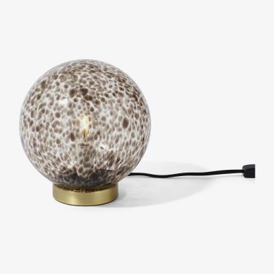 Made.com Julia Table Lamp, Tortoiseshell Glass & Brass