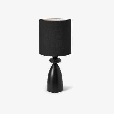 Made.com Leiba Table Lamp, Black Wood