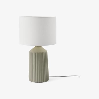 Made.com Kae Table Lamp, Tall, Sage