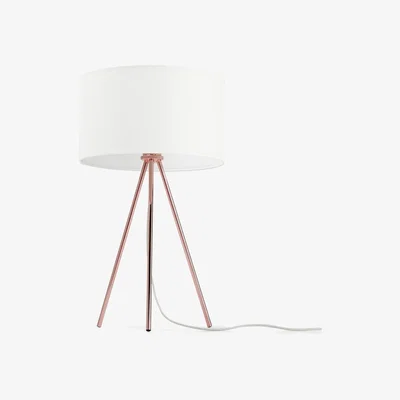 Made.com Frances Tripod Table Lamp, Copper