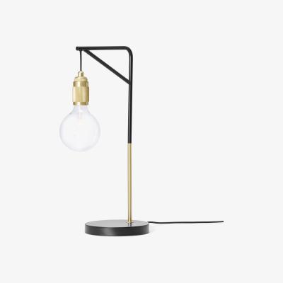 Made.com Othello Table Lamp, Black & Brushed Brass