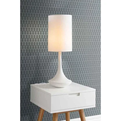 My Furniture Tretton White Table Light