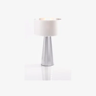 My Furniture Docena Table Light White / Silver