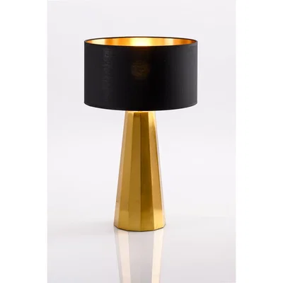 My Furniture Docena Table Light Black / Brass