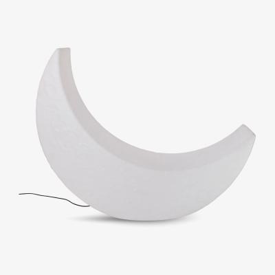 Made in Design My Moon Lamp - / Luminous rocking chair - L 152 cm / Indoor-outdoor by Seletti White