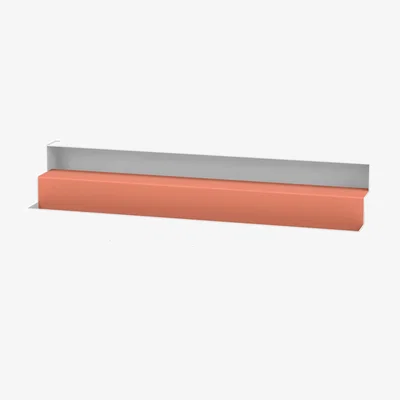 Made in Design Brion Medium Table lamp metal orange / H 51.5 cm - Matière Grise