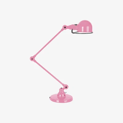 Made in Design Signal Table lamp - 2 arms - H max 60 cm by Jieldé Pink