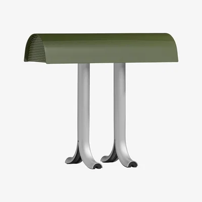 Made in Design Anagram Table lamp metal green / L 36.5 cm - Metal - Hay
