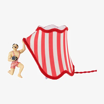 Made in Design Circus Abatjour - Super Jimmy Table lamp textile red - Seletti