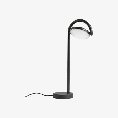 Made in Design Marselis Table lamp - / Adjustable diffuser - H 38 cm by Hay Black