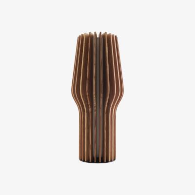 Made in Design Radiant LED Wireless lamp - / Oak - Ø 9.5 x H 28.5 cm by Eva Solo Natural wood