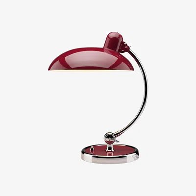 Made in Design Kaiser idell Table lamp - H 42,5 cm by Fritz Hansen Red