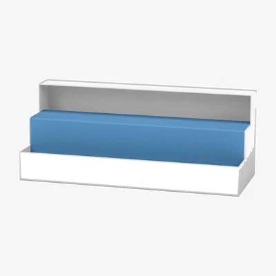 Made in Design Brion Small Table lamp metal blue / H 31.5 cm - Matière Grise