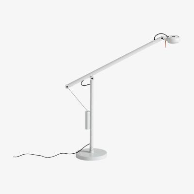 Made in Design Fifty-Fifty Table lamp - Mini / Adjustable- H 45 cm by Hay Grey