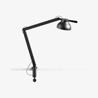 Made in Design PC Architect lamp - / Clamp base - Double arm by Hay Black