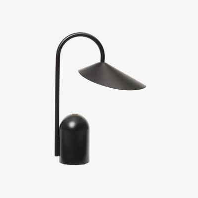 Made in Design Arum LED Wireless rechargeable lamp metal black - Ferm Living