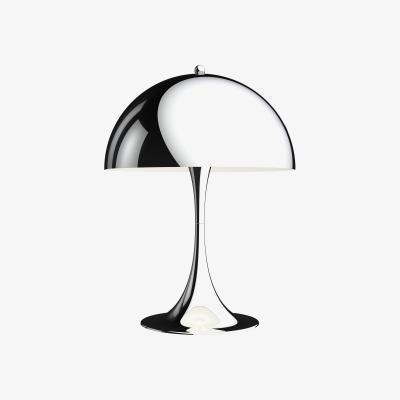 Made in Design Panthella 320 Table lamp - /  Ø 32 x H 43.8 cm - Metal / Verner Panton, 1971 by Louis Poulsen Grey/Silver/Metal