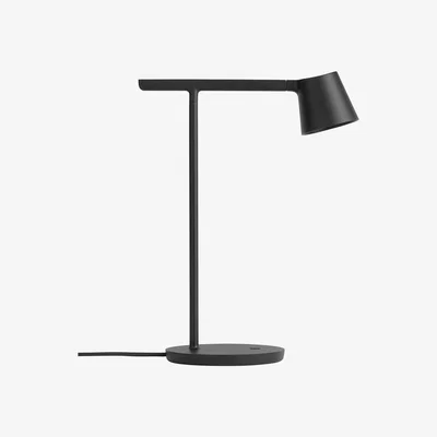 Made in Design Tip LED Table lamp - /Metal - Tilting by Muuto Black