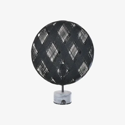 Made in Design Chanpen Diamond Table lamp - Ø 36 cm - Diamond patterns by Forestier Black