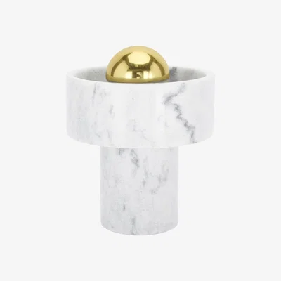 Made in Design Stone Table lamp - H 17,6 cm by Tom Dixon White