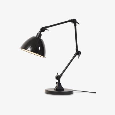 Made in Design Amsterdam Table lamp - / Metal lampshade - H 100 cm max. by It's about Romi Black