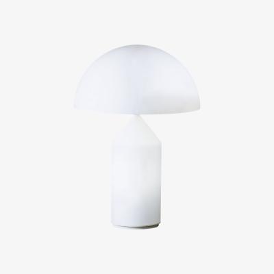Made in Design Atollo Small Table lamp - Verre / H 35 cm / Vico Magistretti, 1977 by O luce White
