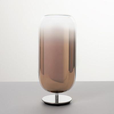 Made in Design Gople Table lamp - / Glass - H 48.5 cm by Artemide Transparent/Metal