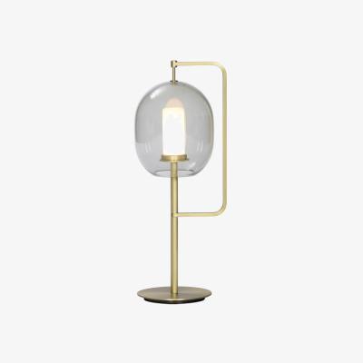 Made in Design Lantern Table lamp - / H 54 cm by ClassiCon Grey/Gold