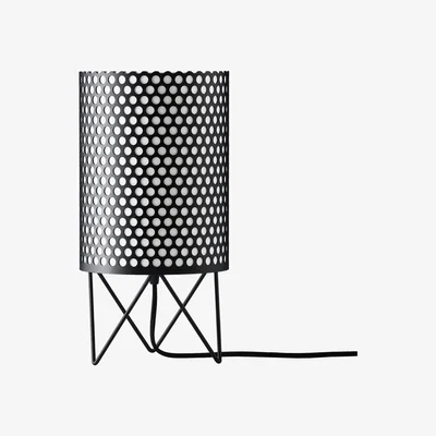 Made in Design Pedrera ABC Table lamp - Ø 18 x H 35 cm by Gubi Black