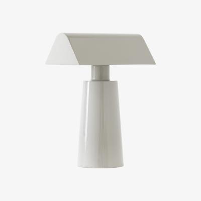 Made in Design Caret MF1 Wireless lamp - / Steel - H 22 cm by &tradition Grey
