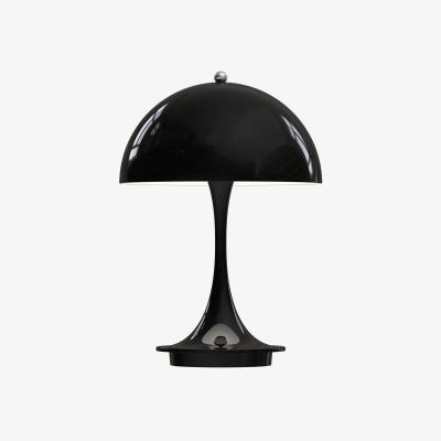 Made in Design Wireless rechargeable outdoor lamp Panthella Portable V2 LED metal / LED - Metal / H 23 cm - Louis Poulsen