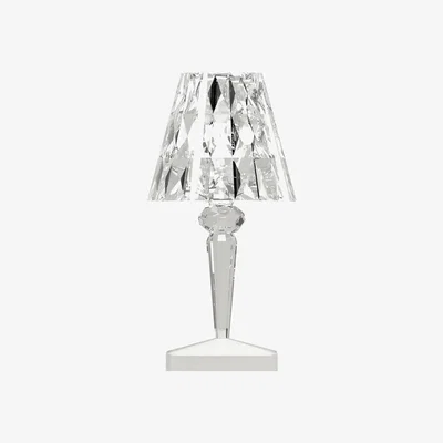 Made in Design Battery LED Wireless lamp - LED / Wireless by Kartell Transparent
