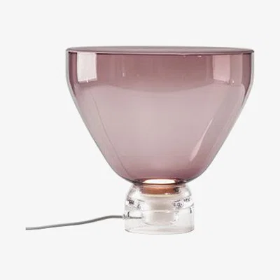 Made in Design Lightline Medium Table lamp - / Ø 38 x H 37 cm - Glass: by Brokis Purple