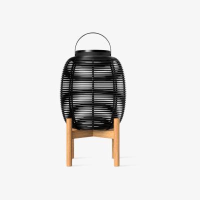 Made in Design Tika Small Solar lamp - / LED lantern - H 59 cm by Vincent Sheppard Black